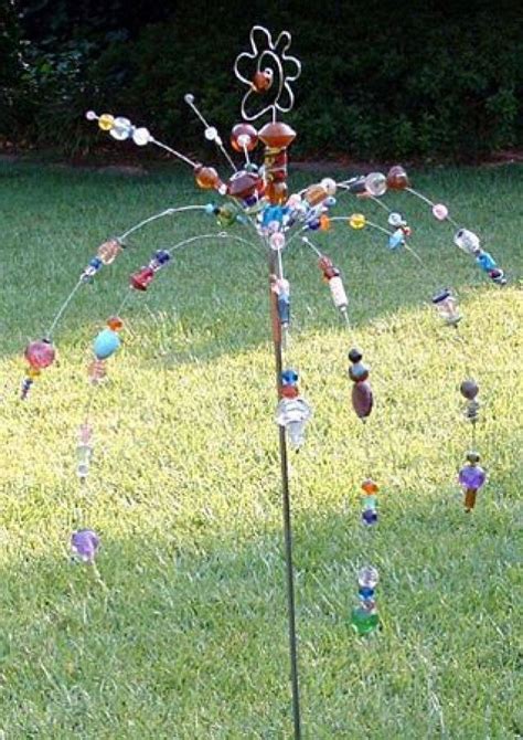diy garden stakes|How to Make Beaded Garden Stakes .
